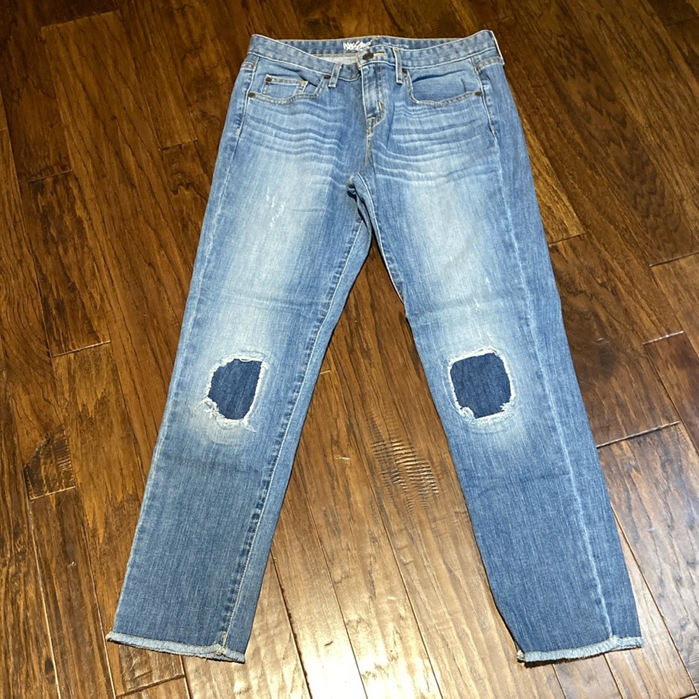 Massimo Boyfriend Crop Jeans